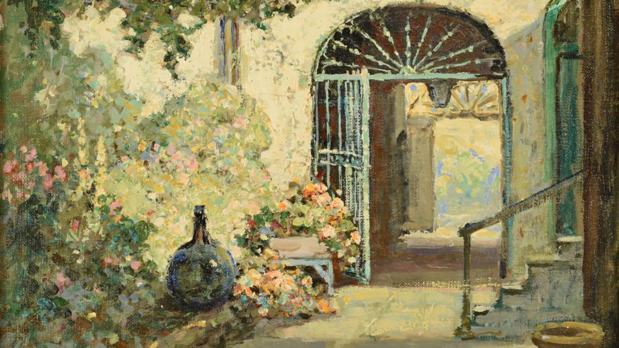 New Orleans Courtyard