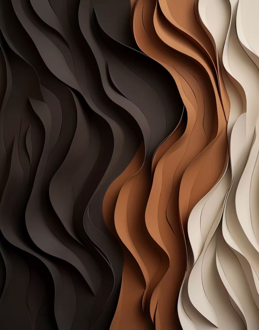 EcoArtLab Originals, Abstract 3D Texture Minimalist Boho