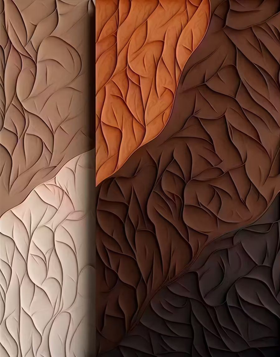 EcoArtLab Originals, Abstract 3D Texture Minimalist Modern