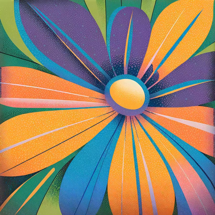 EcoArtLab Originals, Abstract Colorful Home Decor