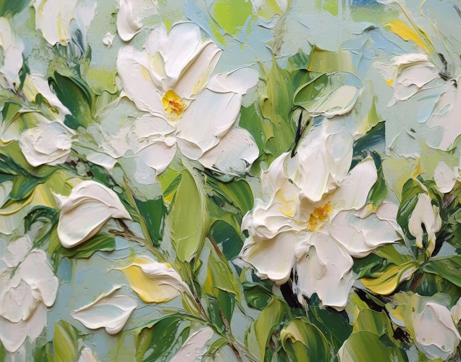 , Abstract Flowers