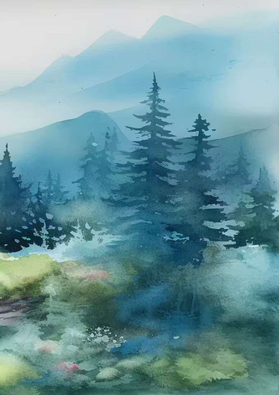 , Abstract Mountain 3