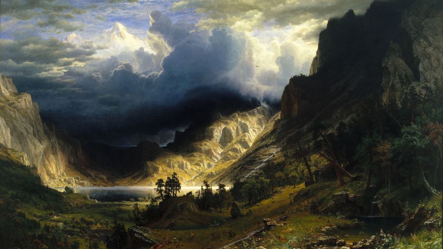 A Storm in the Rocky Mountains Mt Rosalie