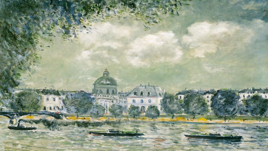 Alfred Sisley, Landscape along the Seine
