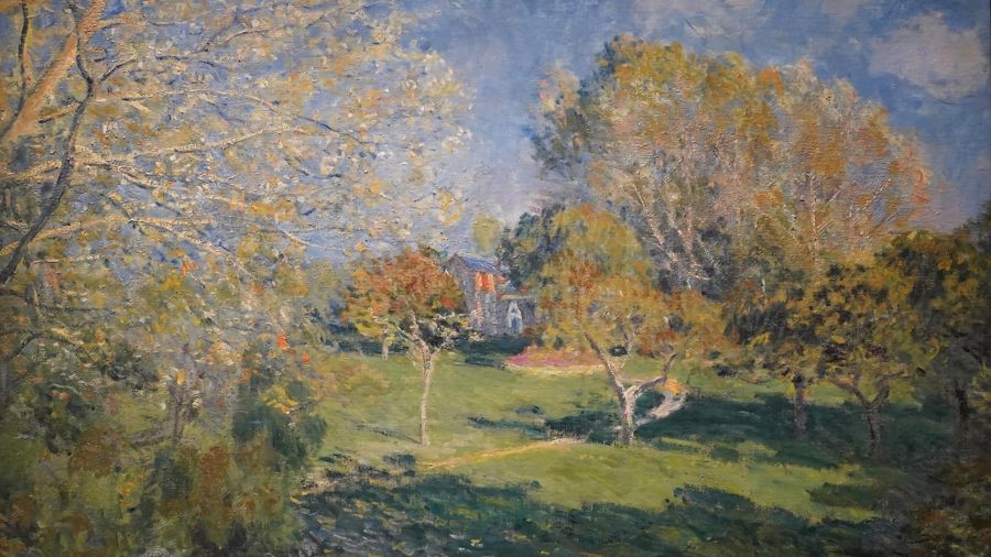 Alfred Sisley, The Hoschede Garden Montgeron