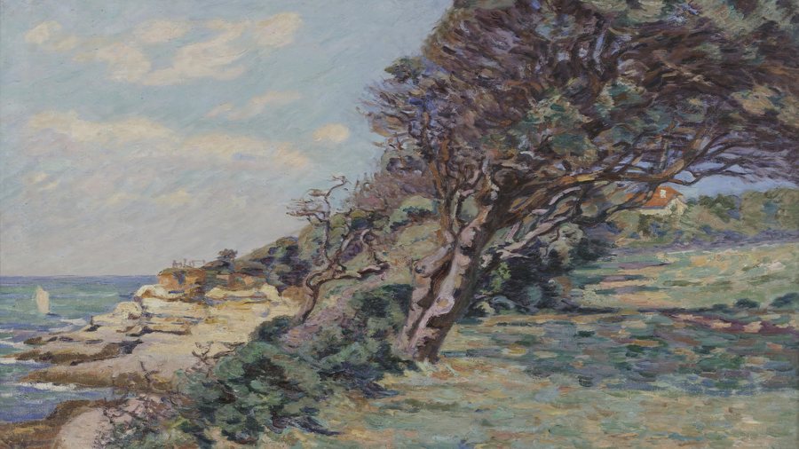 Armand Guillaumin, The Customs Point Saint Palais
