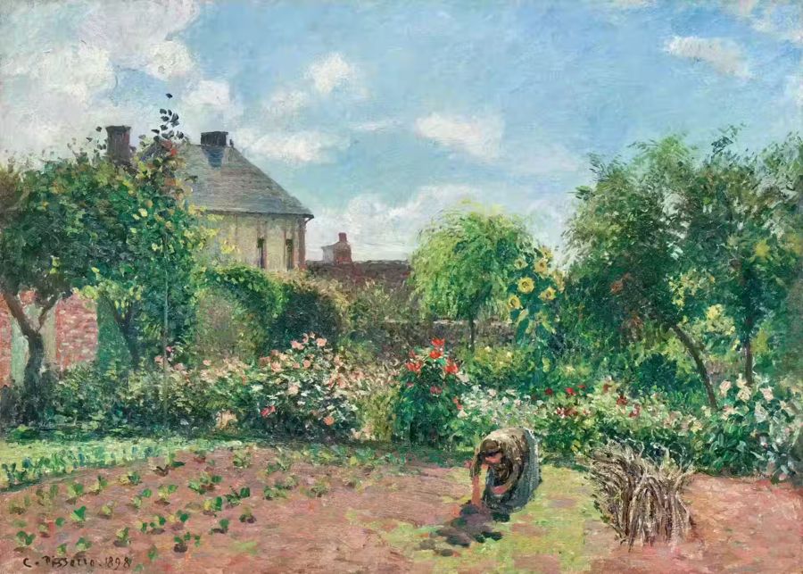 EcoArtLab Originals, Artist's Garden Impressionist Decor