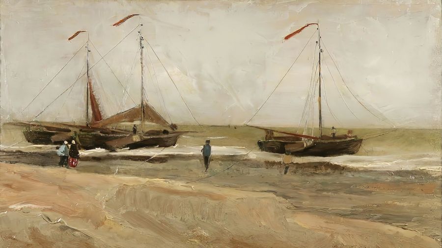 Vincent van Gogh, Beach in Calm Weather