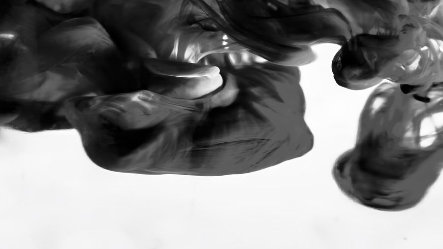 EcoArtLab Originals, Black Abstract Smoke