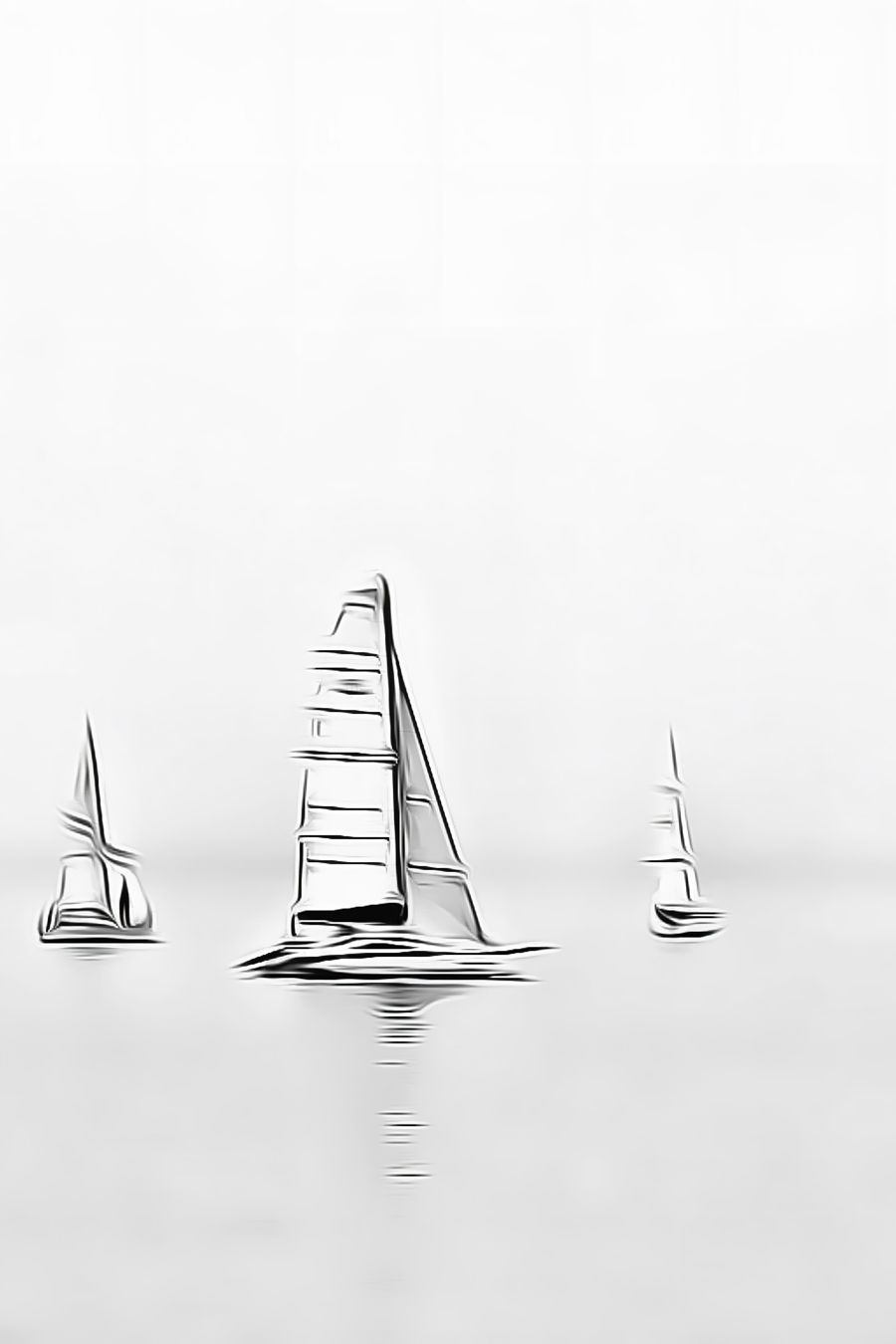 EcoArtLab Originals, Boats Sea 2 Nautical Decor