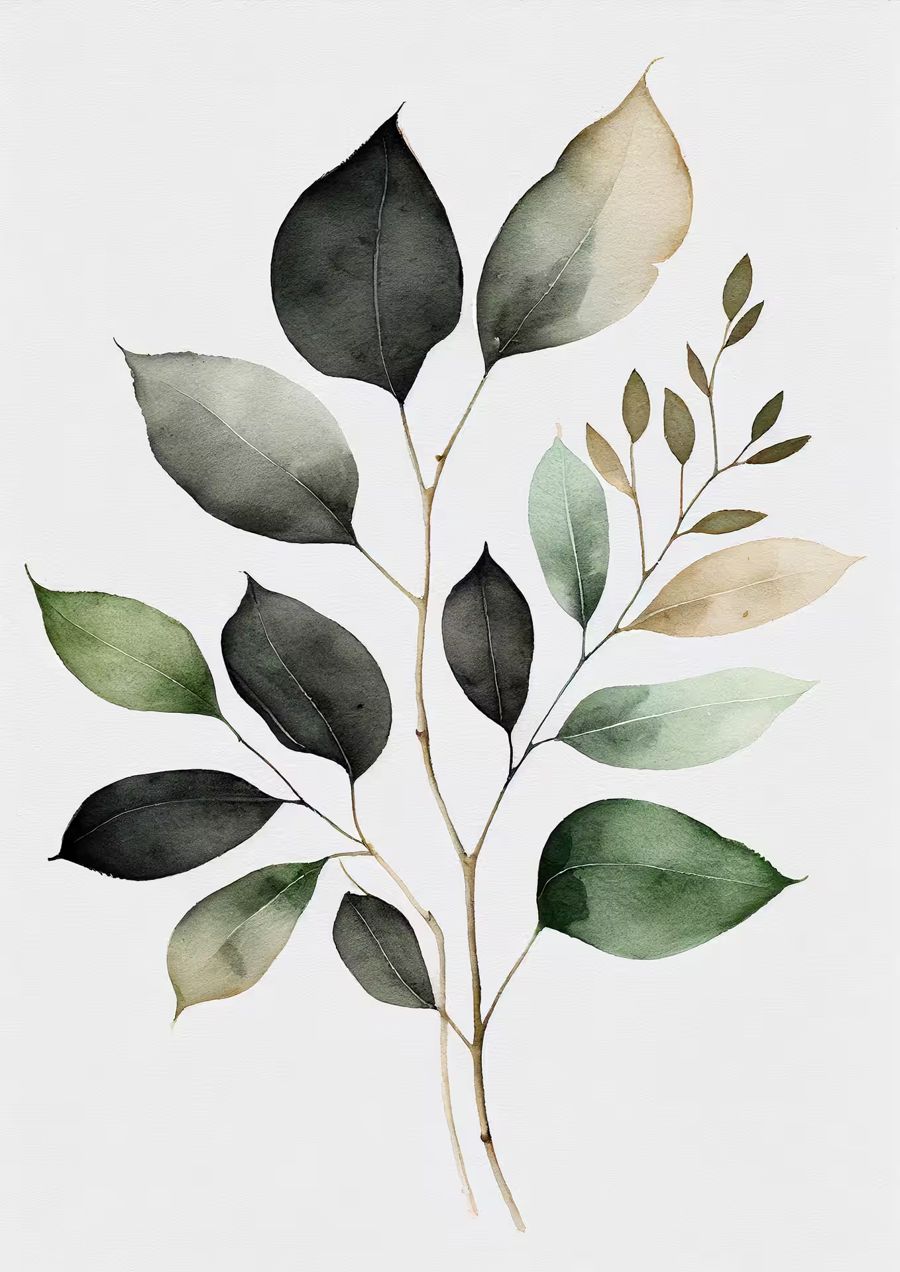Boho Floral Minimalist Floral