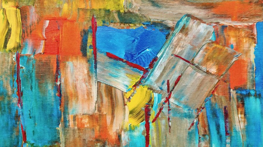 EcoArtLab Originals, Bold Abstract Painting