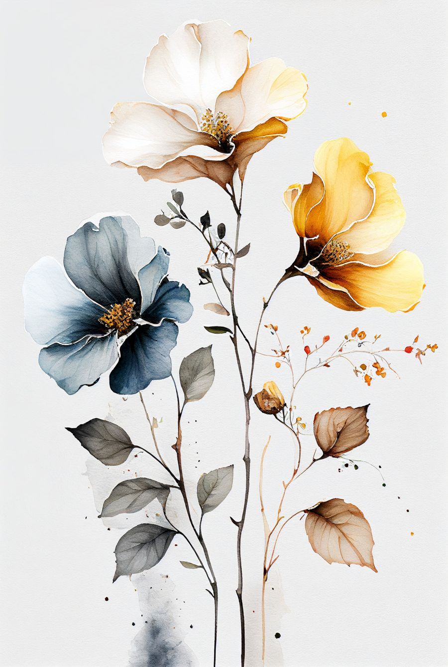 EcoArtLab Originals, Botanical 2 Watercolor Gallery