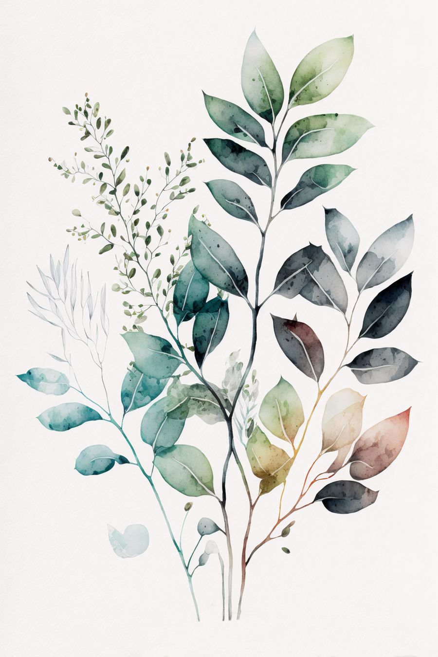 Botanical 3 Watercolor Gallery