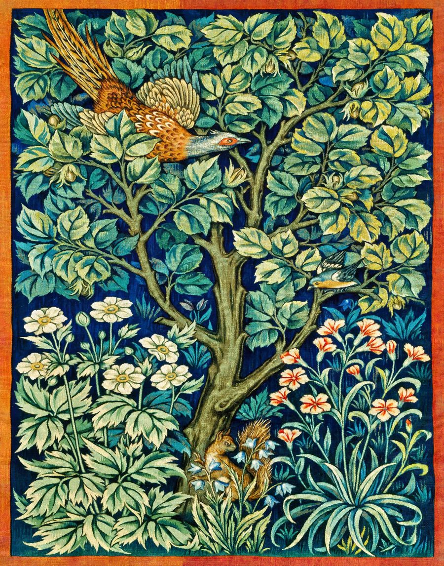 Botanical Floral Pattern Wildlife