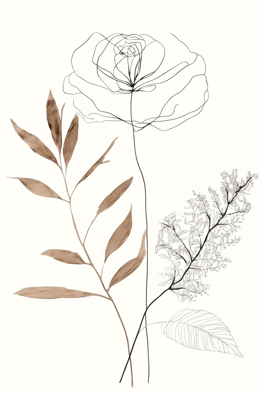 EcoArtLab Originals, Botanical Line 3 Neutral Plant