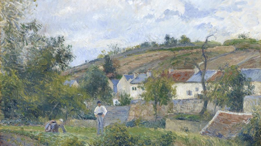 Camille Pissarro, A Corner of the Hermitage Pontoise