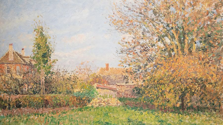 Autumn in the Meadow at Eragny