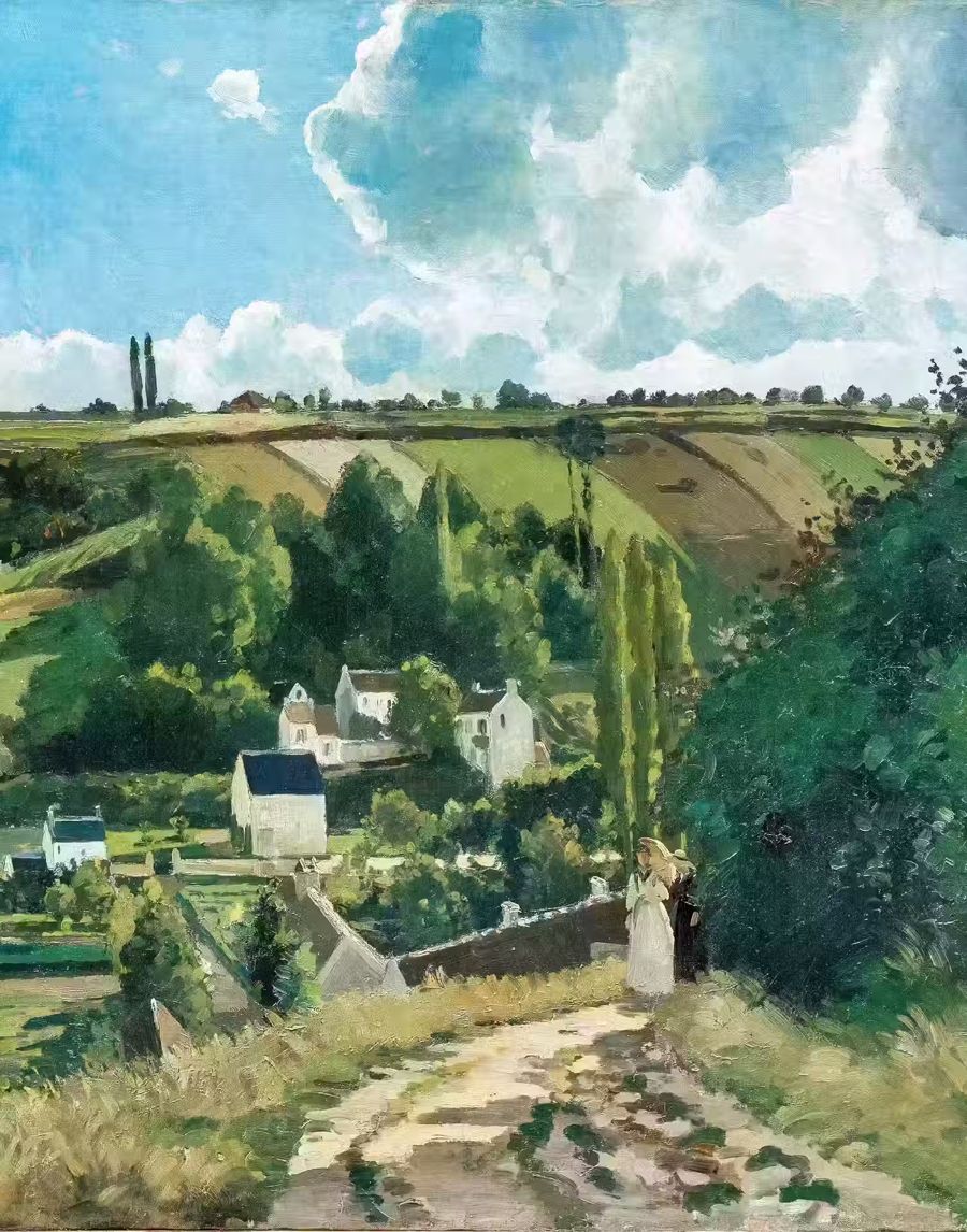 Camille Pissarro Countryside Landscape
