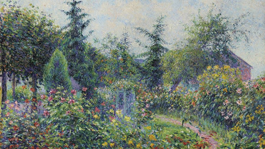 Camille Pissarro, Garden and Henhouse at Octave Mirbeau s Les Damps