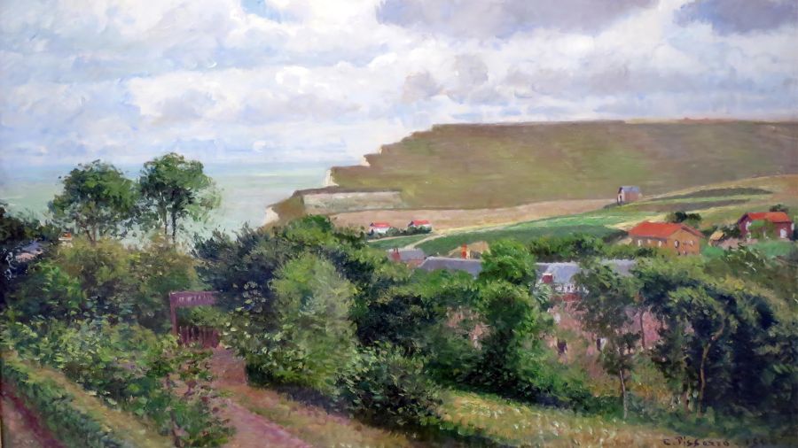 Camille Pissarro, View of Berneval