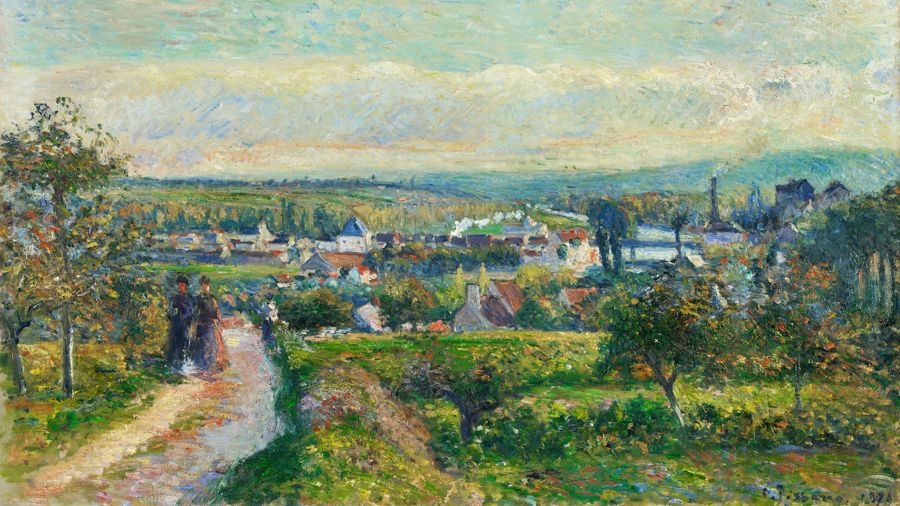 Camille Pissarro, View of Saint Ouen l Aumone