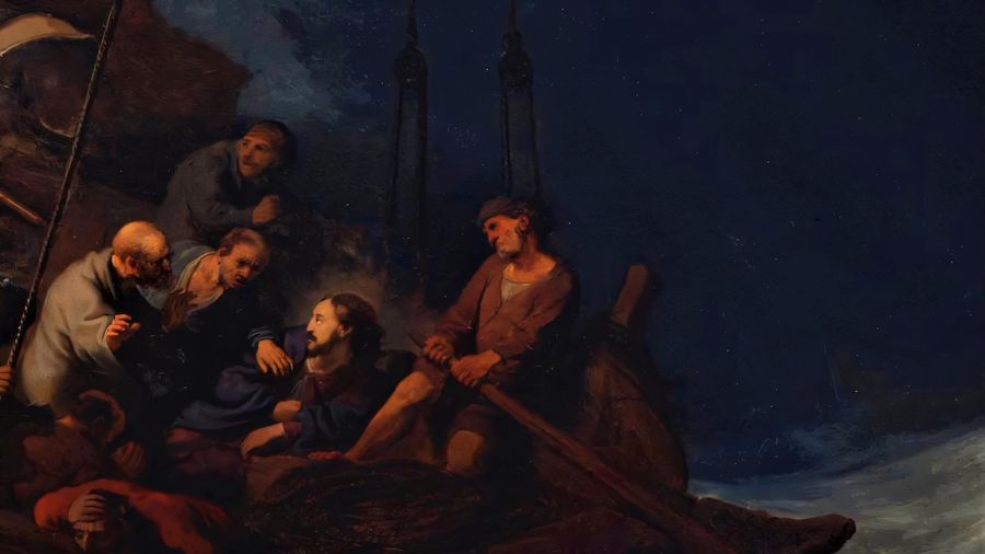 , Christ in the Storm on the Sea of Galilee