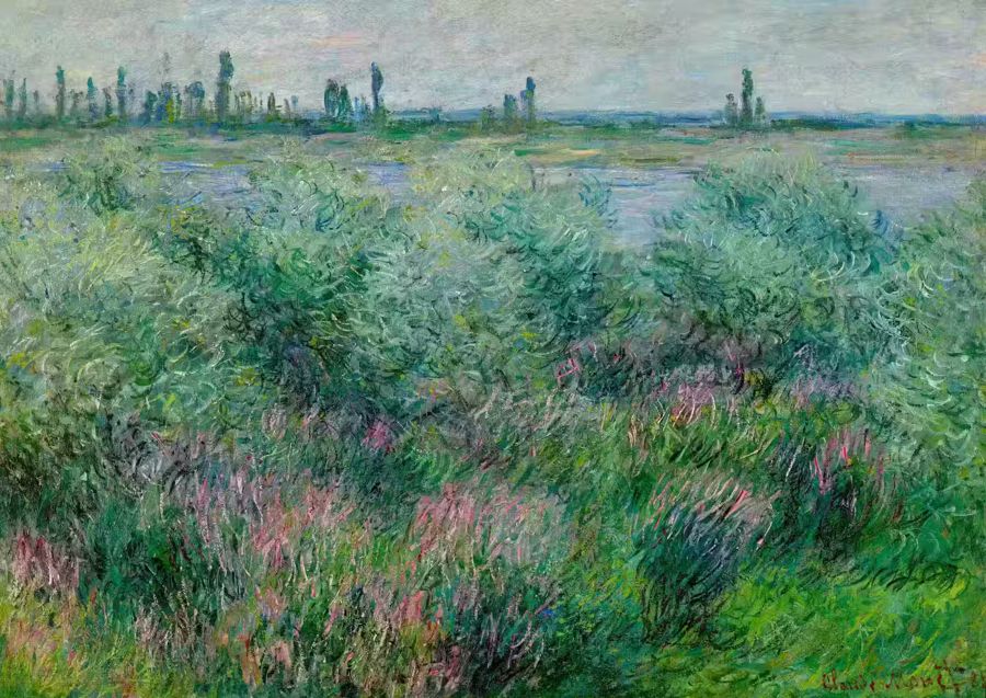 Claude Monet Banks Seine