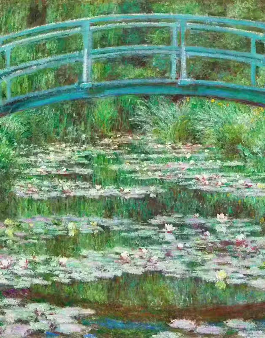 Claude Monet Bridge Water Lilies