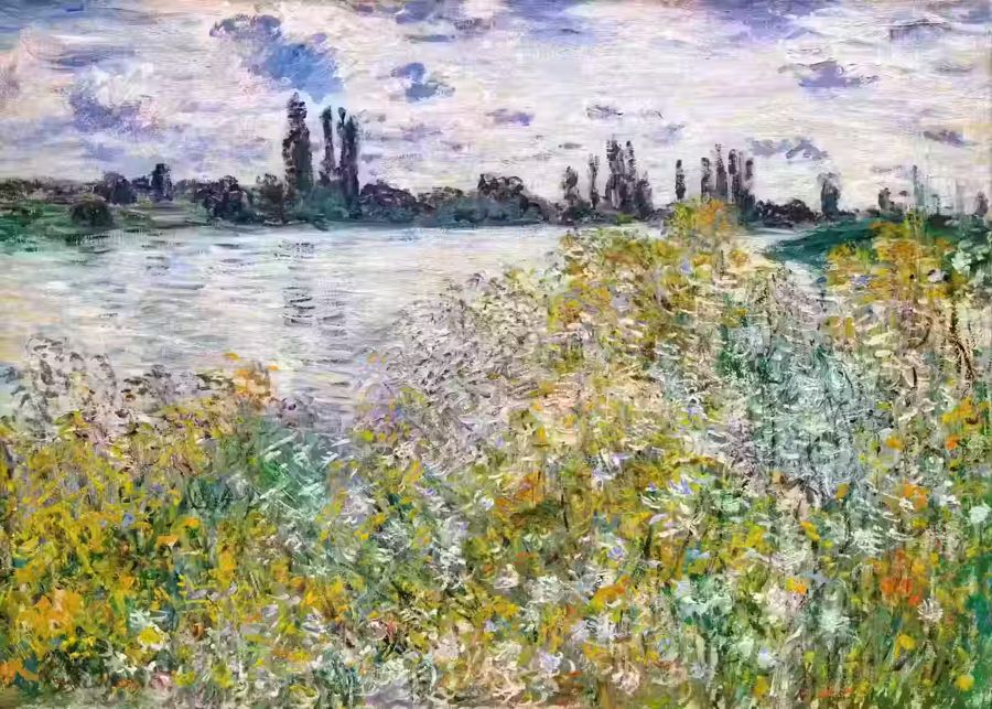 Claude Monet, Claude Monet Flowers Seine