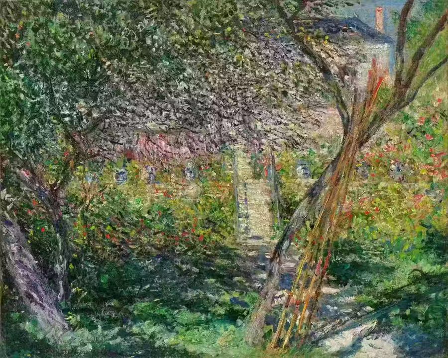 Claude Monet, Claude Monet Garden Vétheuil Decor