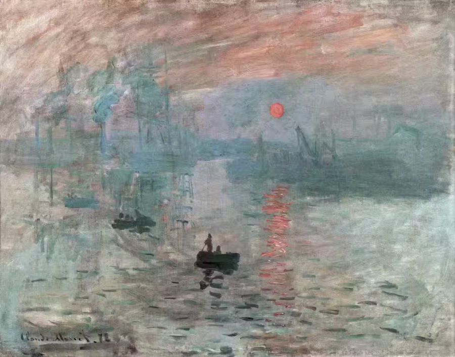 Claude Monet Impression Sunrise