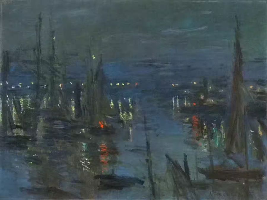 Claude Monet Le Havre Harbor
