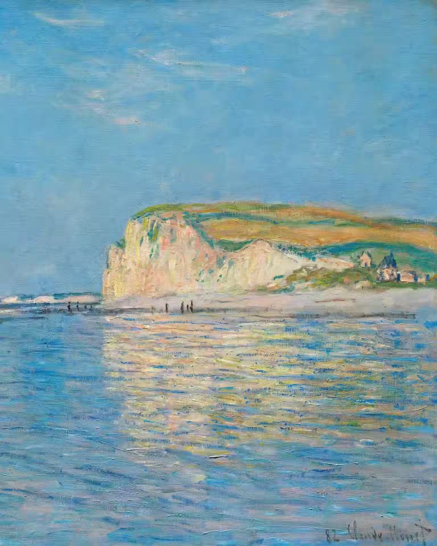 Claude Monet Low Tide Pourville