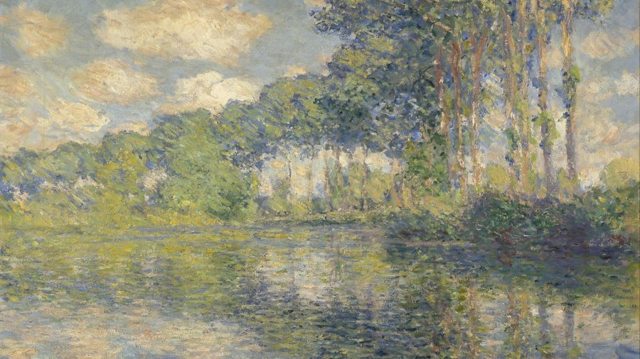 Claude Monet, Poplars on the Epte
