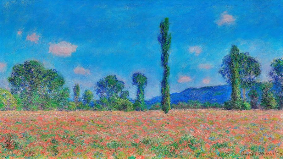Claude Monet, Poppy Field Giverny