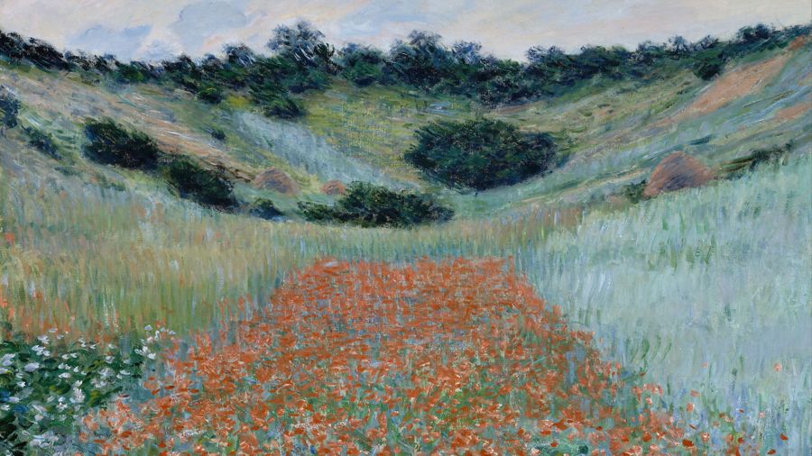 Poppy Field in a Hollow near Giverny