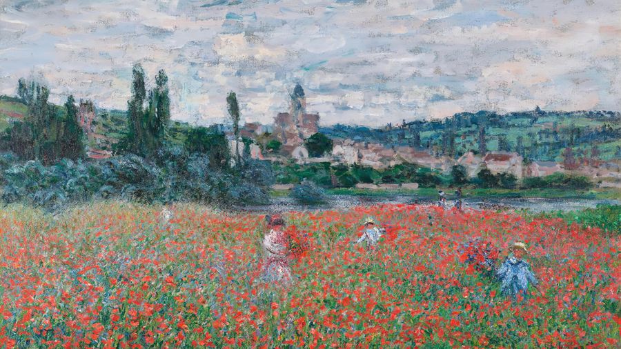 Poppy field near Vétheuil