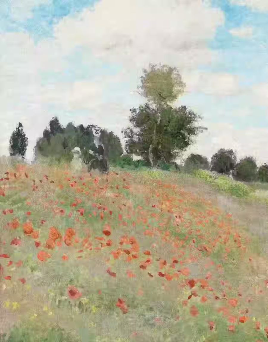 Claude Monet Poppy Field