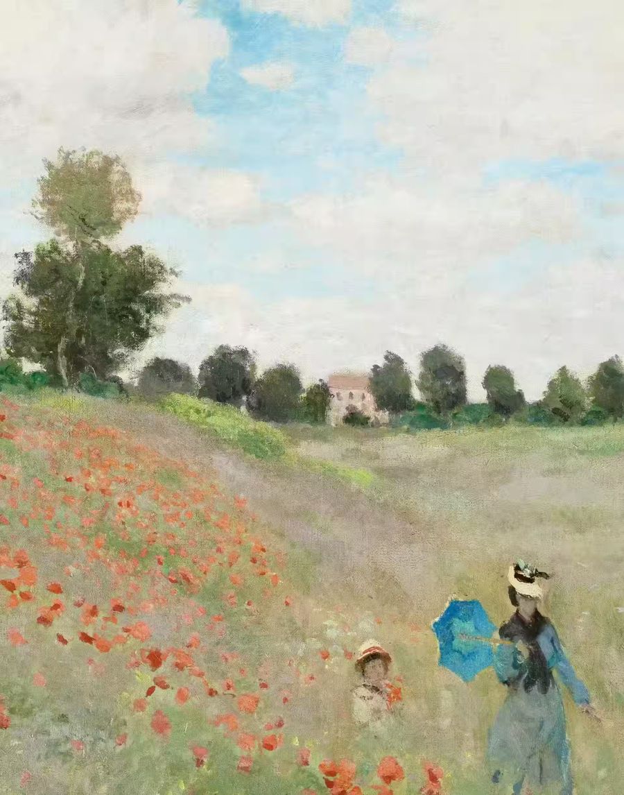Claude Monet Poppy Field