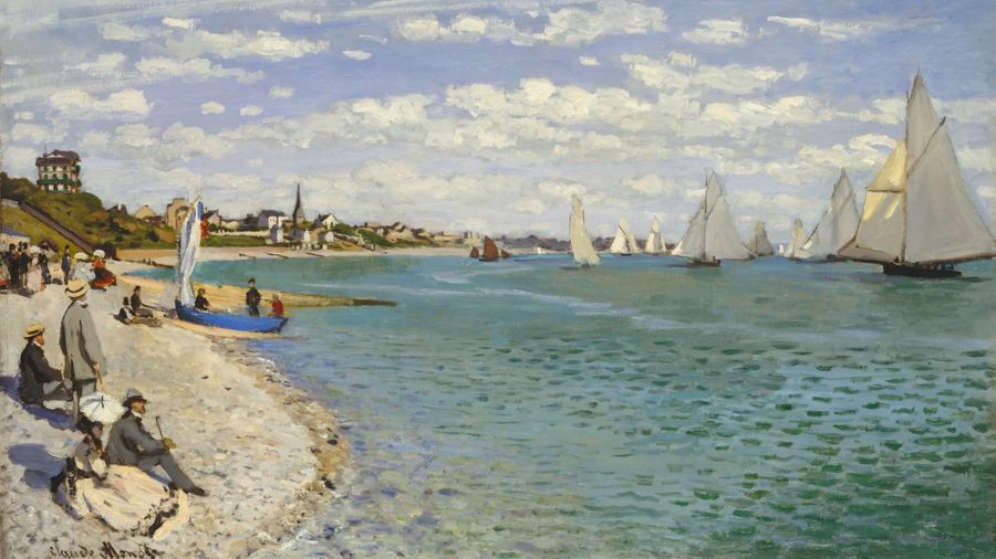 Regatta at Sainte Adresse