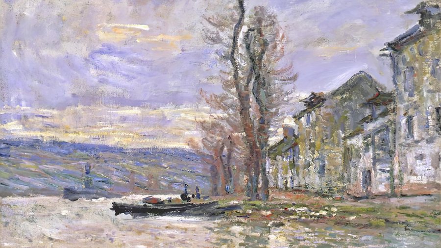 Claude Monet, River at Lavacourt