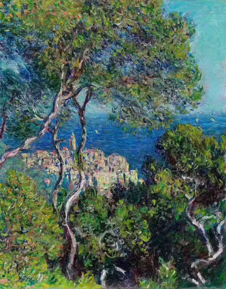 Claude Monet Sea Trees View