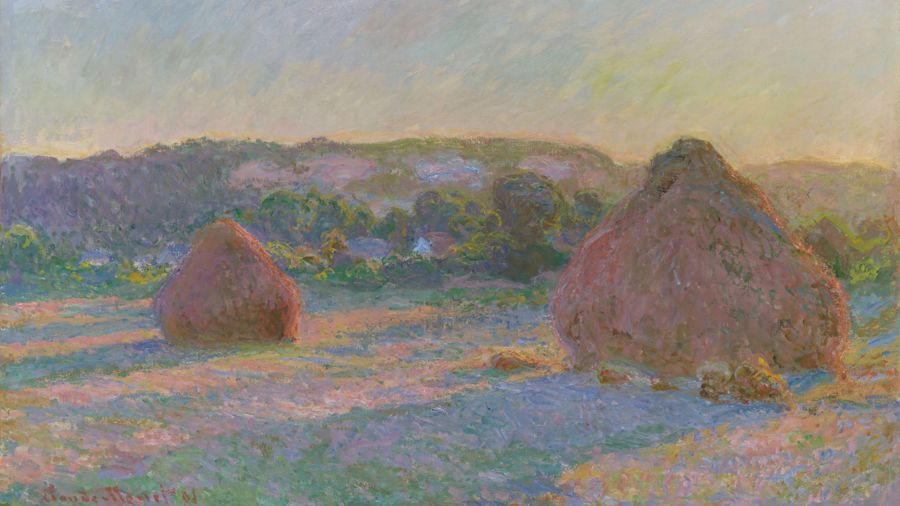 Claude Monet, Stacks of Wheat End of Summer