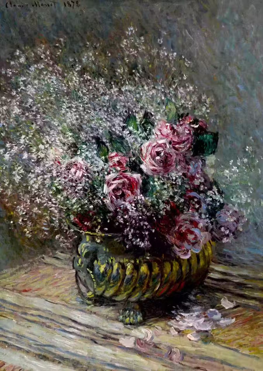 Claude Monet Still Life Flowers