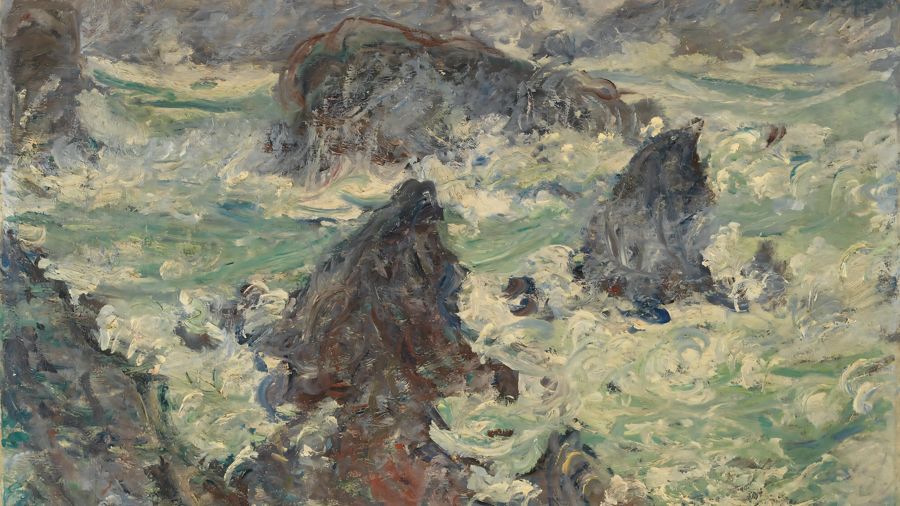 Claude Monet, Storm on the Coast of Belle
