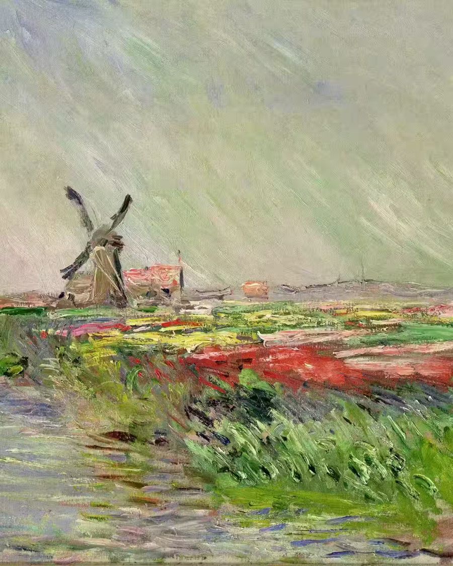 Claude Monet Tulip Field Holland