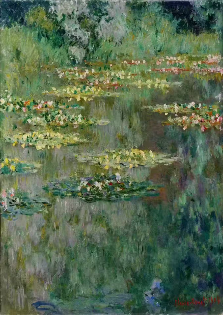 Claude Monet Water Lilies Pond