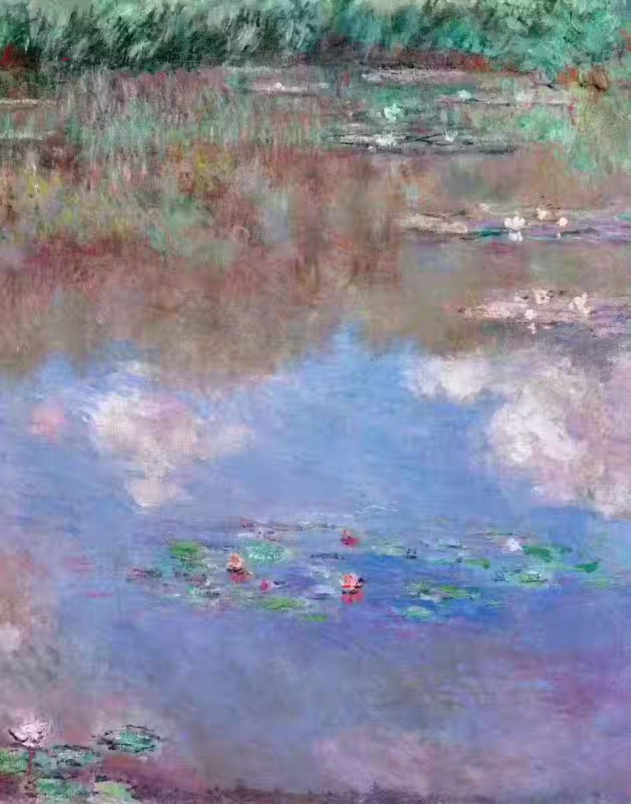 Claude Monet Water Lily Pond
