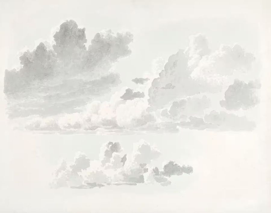 , Cloud Antique Cloud Landscape Neutral